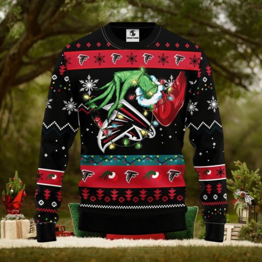 Atlanta Falcons Grinch Christmas Ugly Sweater