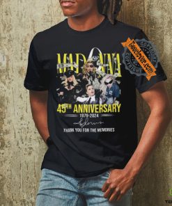 Madonna 45Th Anniversary T Shirt 1979 Äì 2024 Thank You For The Memories shirt 2 Madonna 45Th Anniversary T Shirt 1979 Äì 2024 Thank You For The Memories shirt