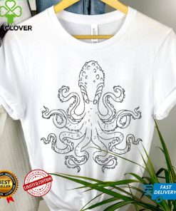 octopus creature art hoodie, sweater, longsleeve, shirt v-neck, t-shirt hoodie, sweater, longsleeve, shirt v-neck, t-shirt trang