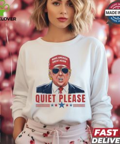 Quiet Please Trump Presidential Debate T Shirt