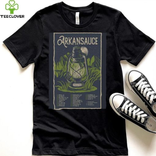 Official Arkansauce Winter Tour 2023 Black T-Shirt