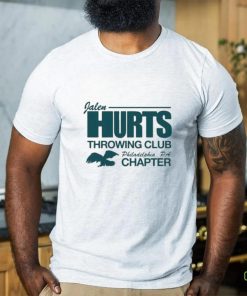official jalen hurts throwing club philadelphia pa chapter t shirt T Shirt