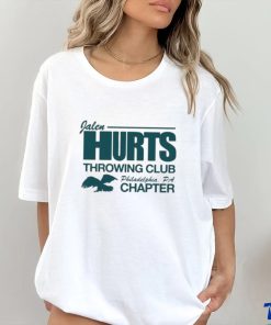 official jalen hurts throwing club philadelphia pa chapter t shirt T Shirt 2 official jalen hurts throwing club philadelphia pa chapter t shirt T Shirt