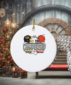 official kirtland hornets vs versailles tigers 2023 division vi football championship ornament Circle