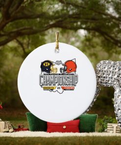 official kirtland hornets vs versailles tigers 2023 division vi football championship ornament Circle