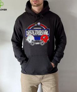 ohio State Buckeyes Vs Georgia Bulldogs 2022 Chick fil Peach bowl dueling helmets hoodie, sweater, longsleeve, shirt v-neck, t-shirt