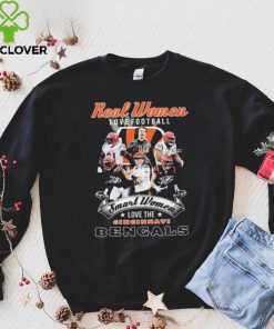 Real Women Love Football Smart Women Love The Cincinnati Bengals Shirt
