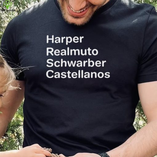 oiceofthephan Harper Realmuto Schwarber Castellanos Shirt