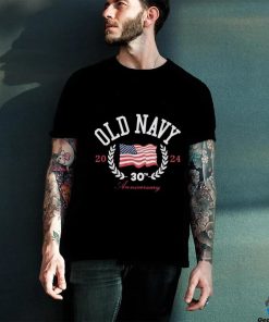 old navy men's us flag 2024 30th anniversary t hoodie, sweater, longsleeve, shirt v-neck, t-shirt