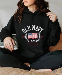 old navy men's us flag 2024 30th anniversary t hoodie, sweater, longsleeve, shirt v-neck, t-shirt