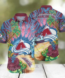olorado Avalanche NHL Floral 3D All Over Printed Hawaiian Shirt 2 olorado Avalanche NHL Floral 3D All Over Printed Hawaiian Shirt