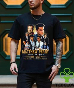 Matthew Perry Chandler Bing 1969 2023 Thank You For The Memories Shirt