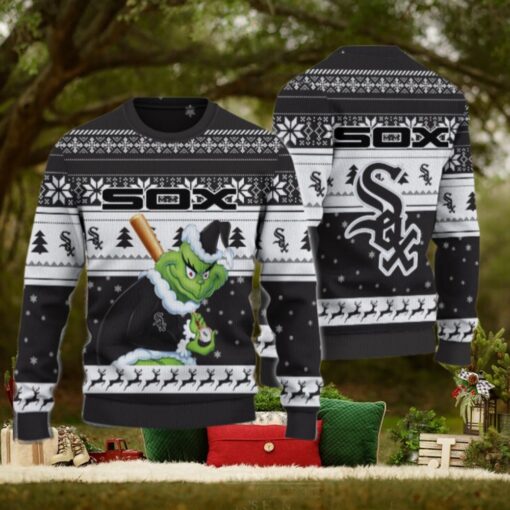 Chicago White Sox Grinch Christmas Ugly Sweater