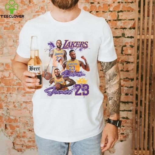 Lebron James T hoodie, sweater, longsleeve, shirt v-neck, t-shirt, 23 Lakers Shirt, Los Angeles Lakers Shirt, NBA Team Lakers T Shirt