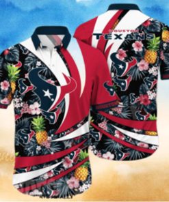 ouston Texans NFL Floral Unisex All Over Printed Hawaiian Shirt