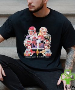 Official Super Bowl LVIII Kansas City Chiefs Vs San Francisco 49ers February 11, 2024 Allegiant Stadium Shirt