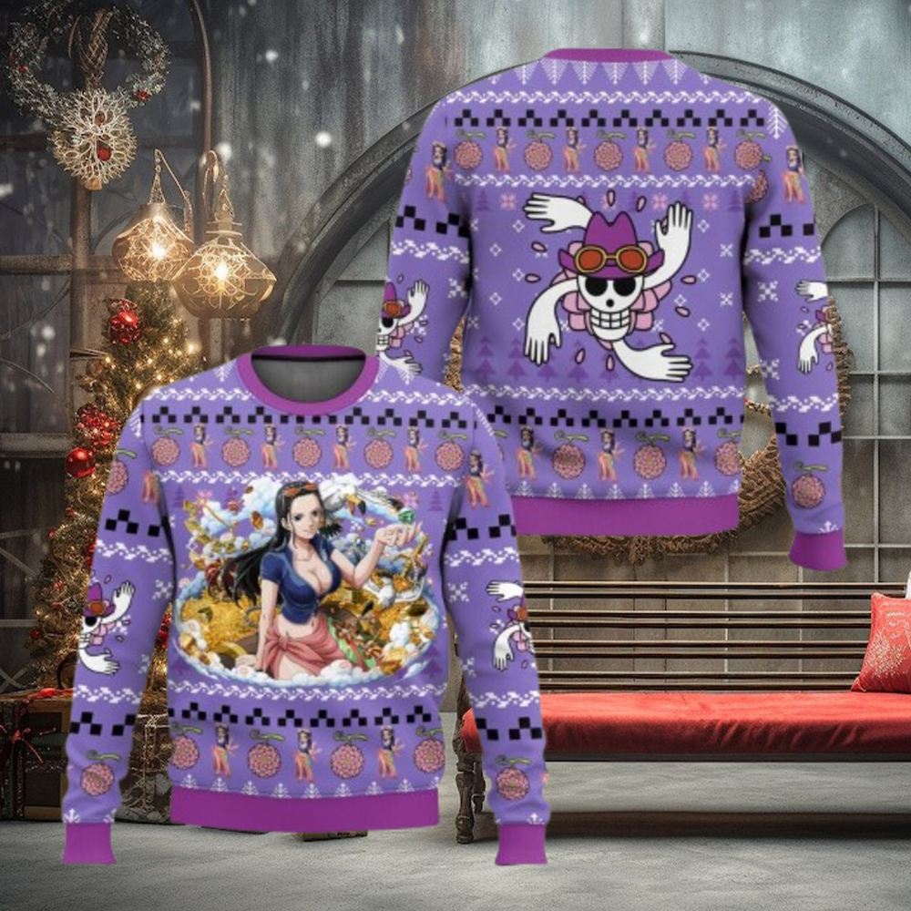 Nico Robin OP Ugly Christmas Sweater Nico Robin OP Ugly Christmas Sweater