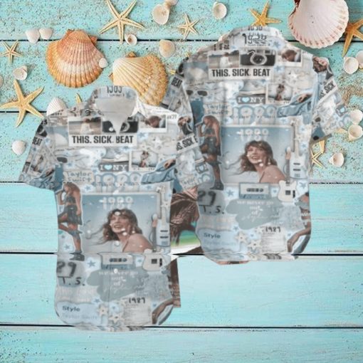 Taylor Swift 1989 Taylor Version Aesthetic 2024 Summer Trend Fan Gifts Hawaiian Shirt