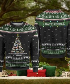 All I Want For Christmas Is Camping Ugly Christmas Sweater
