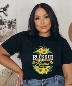 Blessed To Be Called Mema Sunflower Mother’s Day Shirt