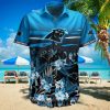 Carolina Panthers NFL Ocean Fish Tropical Beach Custom Name Hawaiian Shirt