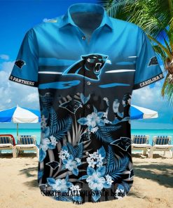 Carolina Panthers All Over Print Hawaiian Shirt