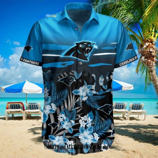 Carolina Panthers All Over Print Hawaiian Shirt