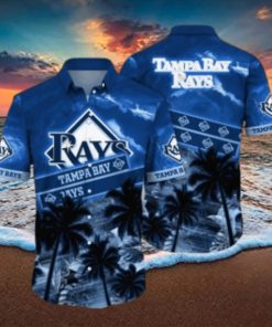 Tampa Bay Rays MLB Floral Baseball Jersey Shirt