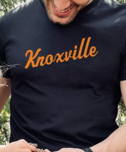 Where I'm From Men's Knoxville Black Script T Shirt