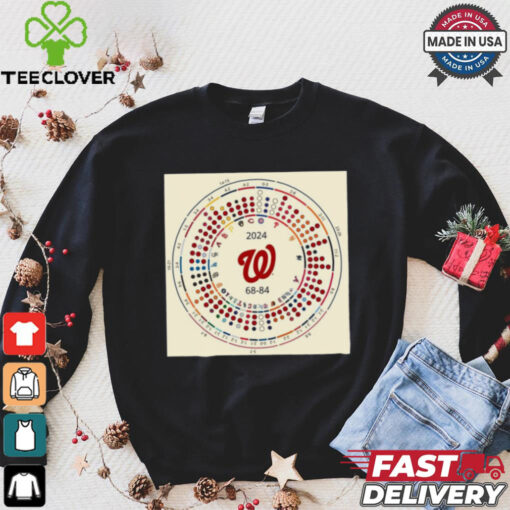 2024 Washington Nationals are MLB 68 84. NATITUDE and HeadToHead t shirt