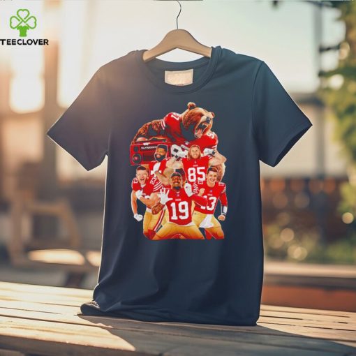 San Francisco 49ers bear and players hoodie, sweater, longsleeve, shirt v-neck, t-shirt