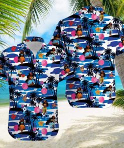 Tiki Hula Girl Dancing Unisex Hawaiian Shirts