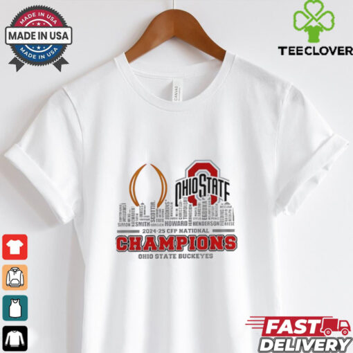 2024 25 CFP National Champions Ohio State Buckeyes shirt