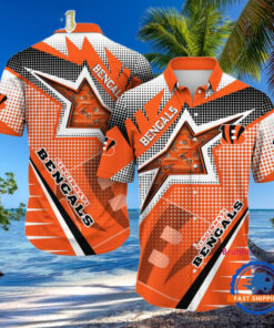 NFL Cincinnati Bengals Special Football Team Star Hawaiian Shirts