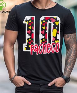 pacheco 10 Love Heart Kansas City Chiefs Player Shirt