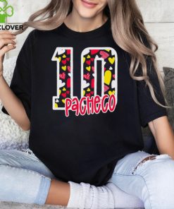 pacheco 10 Love Heart Kansas City Chiefs Player Shirt