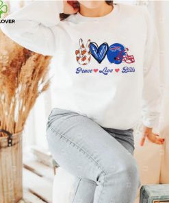 peace love buffalo bills shirt shirt