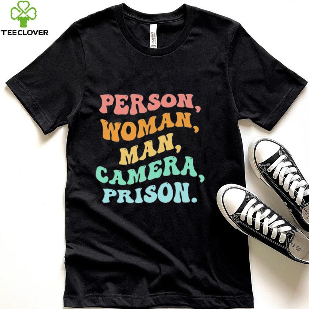 person woman man camera prison shirt Shirt person woman man camera prison shirt Shirt