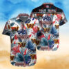 Personalized Washington Commanders Tiki Surf Hawaiian Shirt
