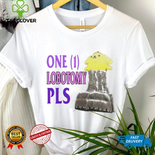One 1 lobotomy pls shirt