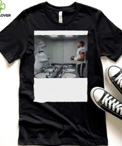 philadelphia Eagles Jalen Hurts Goat mirror shirt 1 philadelphia Eagles Jalen Hurts Goat mirror shirt