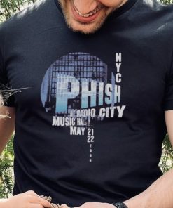 phish Radio City 2000 May 21th and 22th Music Hall shirt