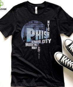 phish Radio City 2000 May 21th and 22th Music Hall shirt