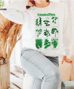 plants friends of flora art shirt shirt trang