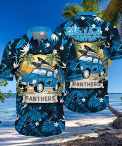 Carolina Panthers NFL Hawaiian Shirt High Temperaturestime Aloha Shirt