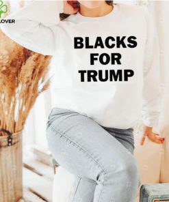 political trump 2020 blacks for trump shirt Shirt