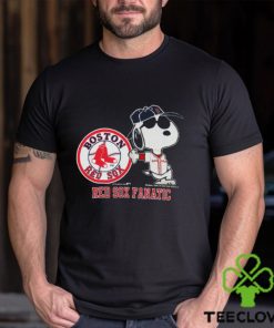 Vintage 80s Snoopy Boston Red Sox Joe Cool Baseball Shirt