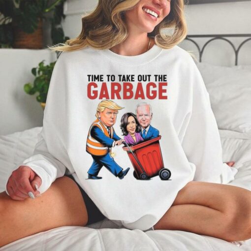 president 47 winner Kamala election garbage truck trash 2024 Donald Puerto Rico maga Shirt