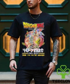 Dragon Ball 40 Years 1984 – 2024 Thank You For The Memories T Shirt