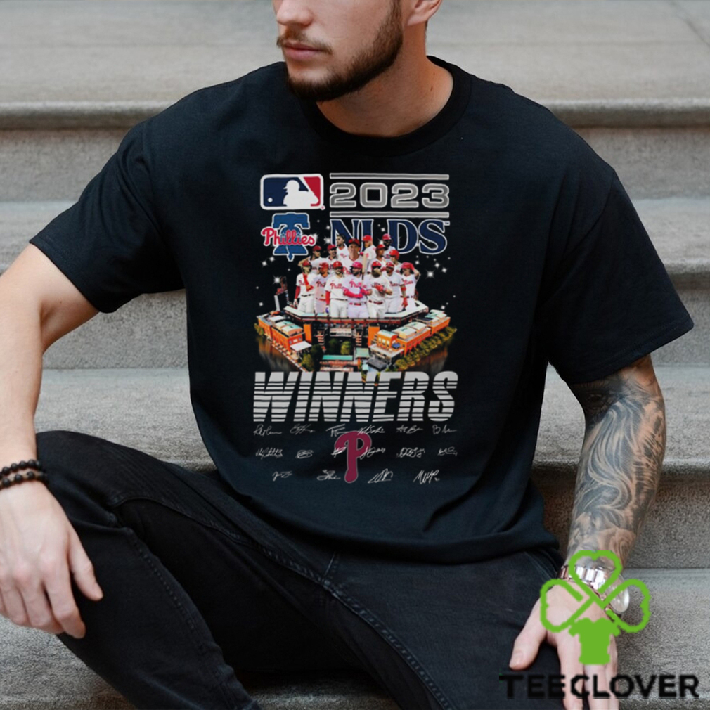 2023 NLDS Philadelphia Phillies Winner Signature T Shirt - Teeclover